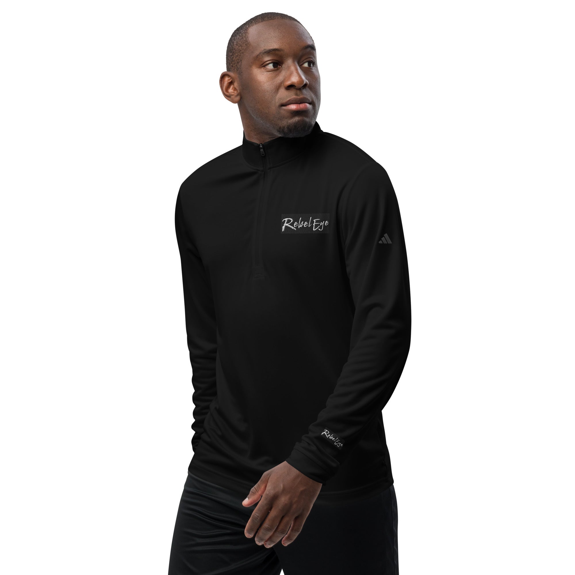 Black Quarter zip pullover