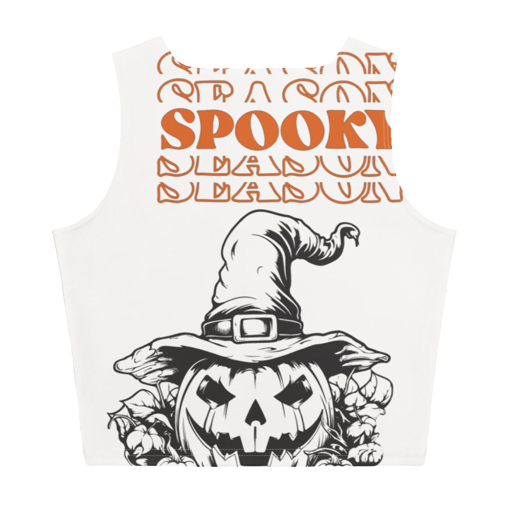 Halloween Spooky Crop Top