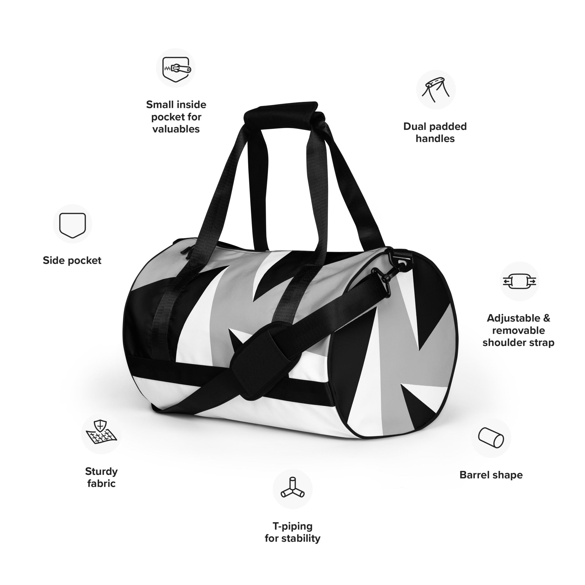 Rebel Eye All-Over Print Gym Bag, Your Logo Here,  Custom Text Bag, tote bags canvas ,  Logo Bag, Custom Text Bag, Promotional Tote