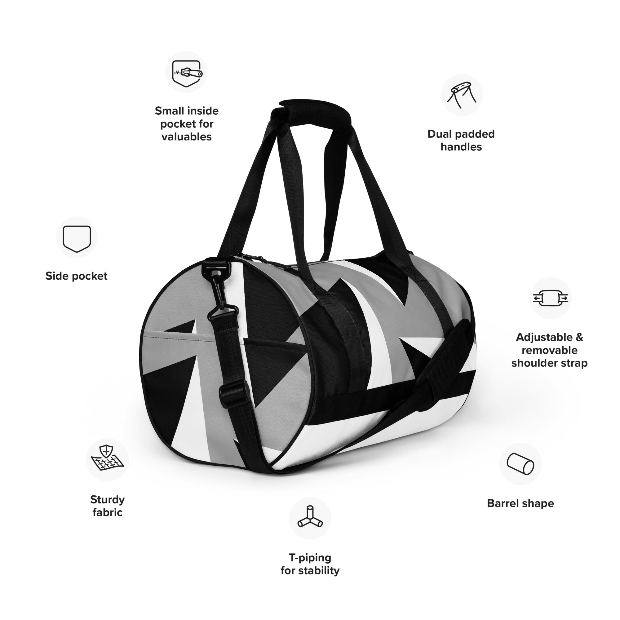 Rebel Eye All-Over Print Gym Bag, Your Logo Here,  Custom Text Bag, tote bags canvas ,  Logo Bag, Custom Text Bag, Promotional Tote