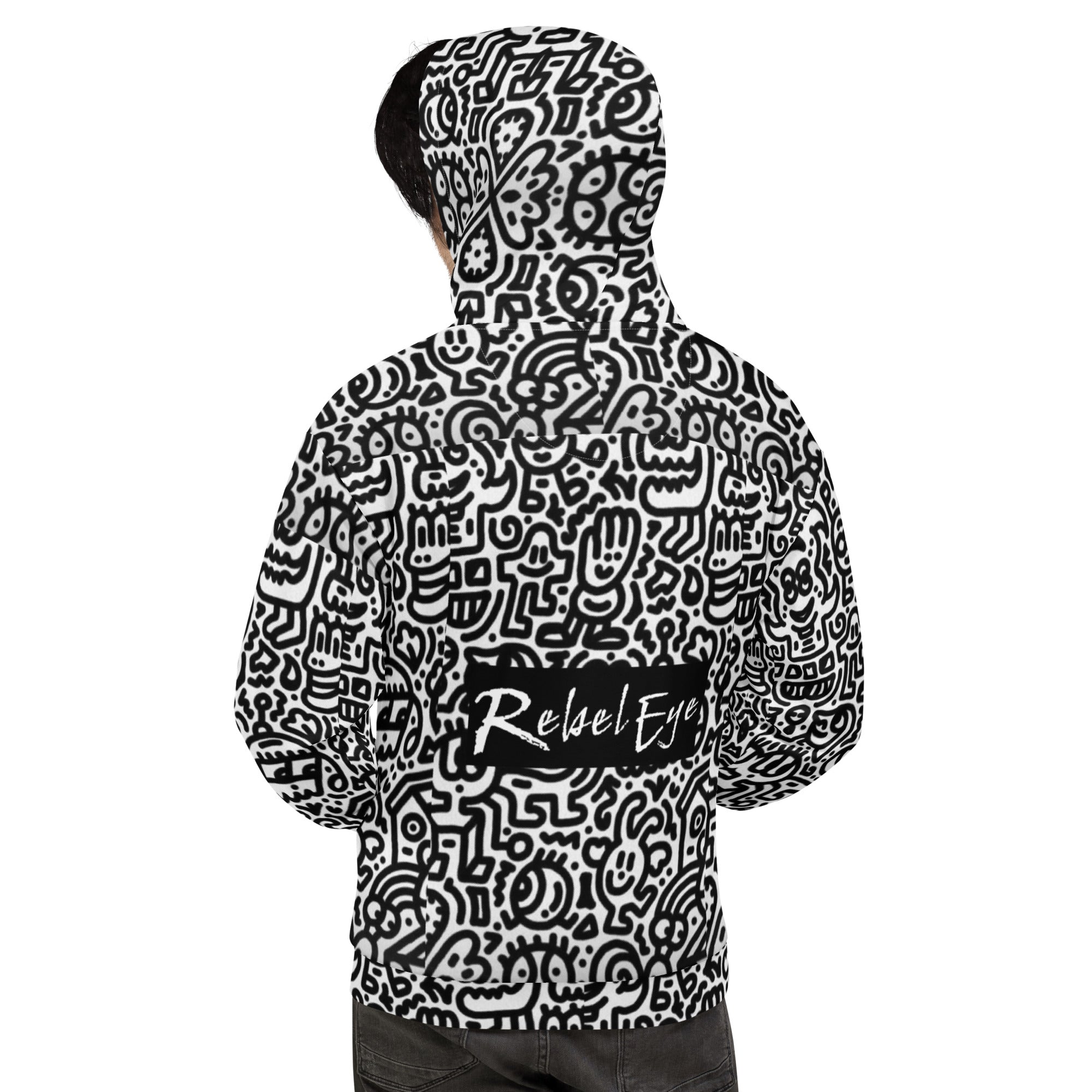 Abstract Unisex Hoodie