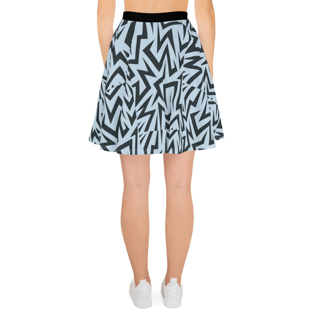 Blue Rebel Skater Skirt