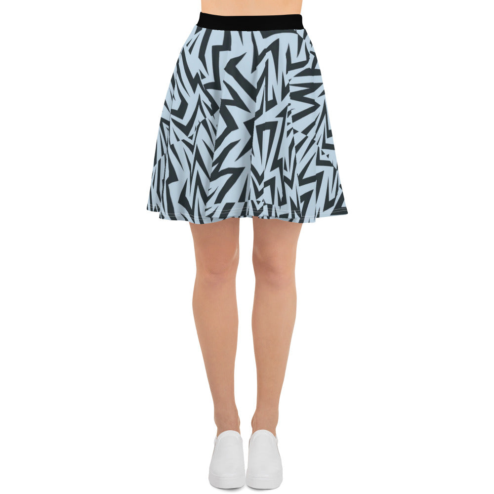 Blue Rebel Skater Skirt