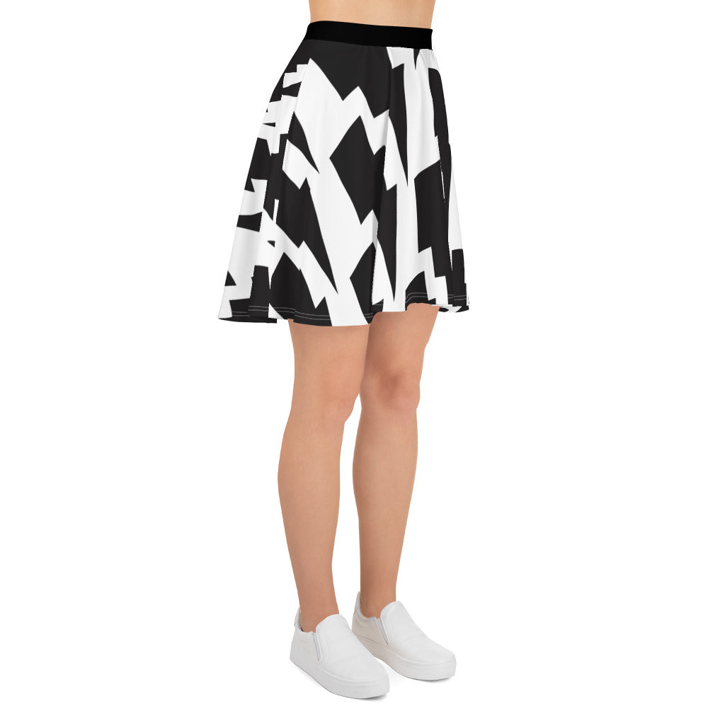 Black Thunder Skater Skirt