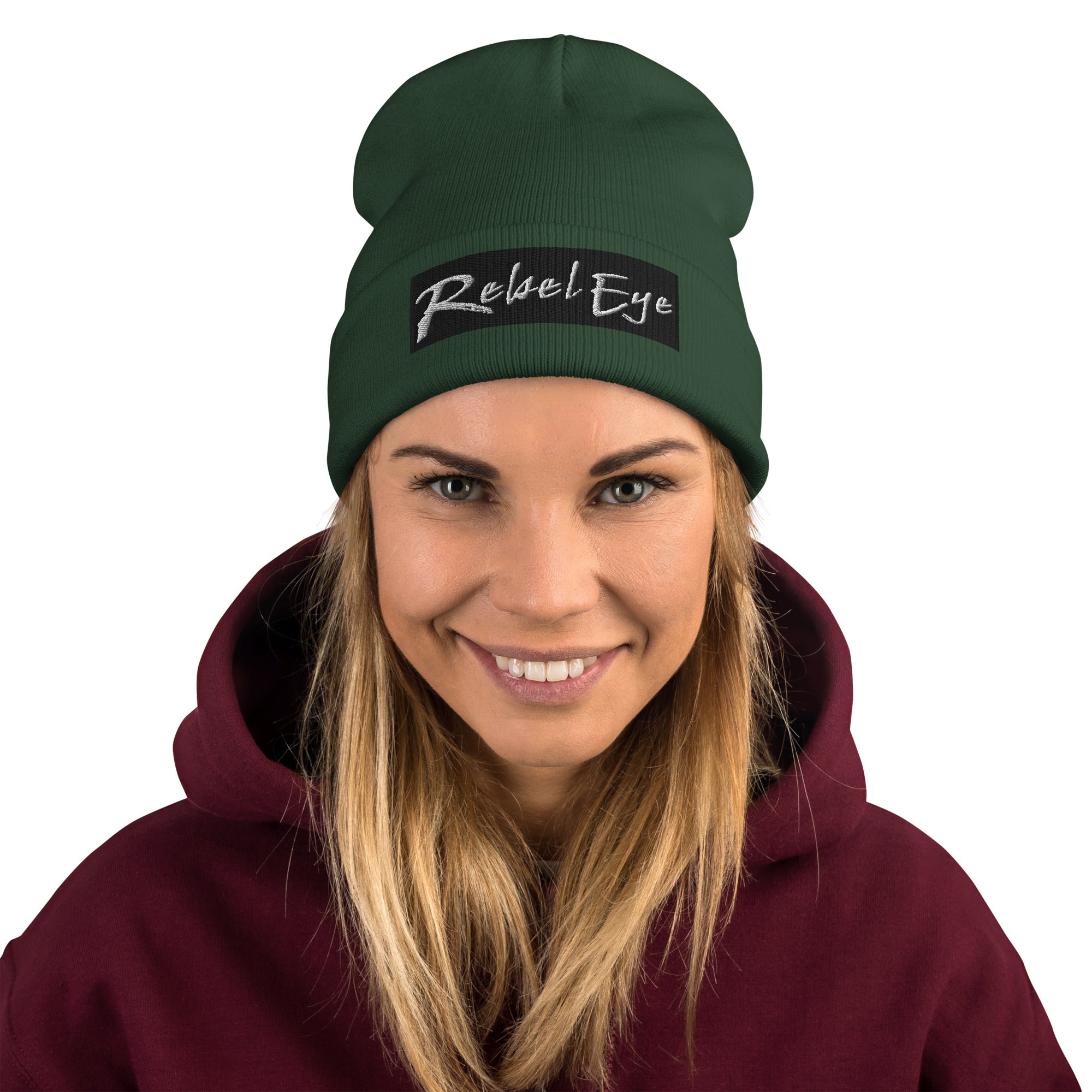 Embroidered Beanie