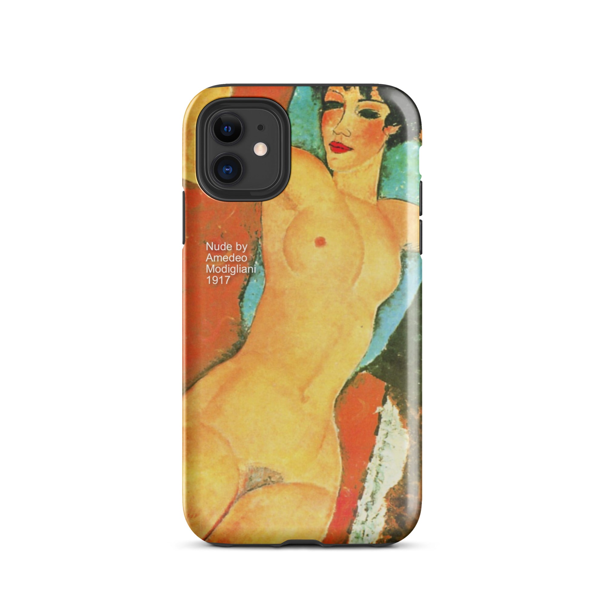 Tough Case for iPhone® Modigliani 1917 Tough Case for iPhone®, Artistic Phone Cover, Statement Phone Case, Stylish Protection, iPhone® Accessories