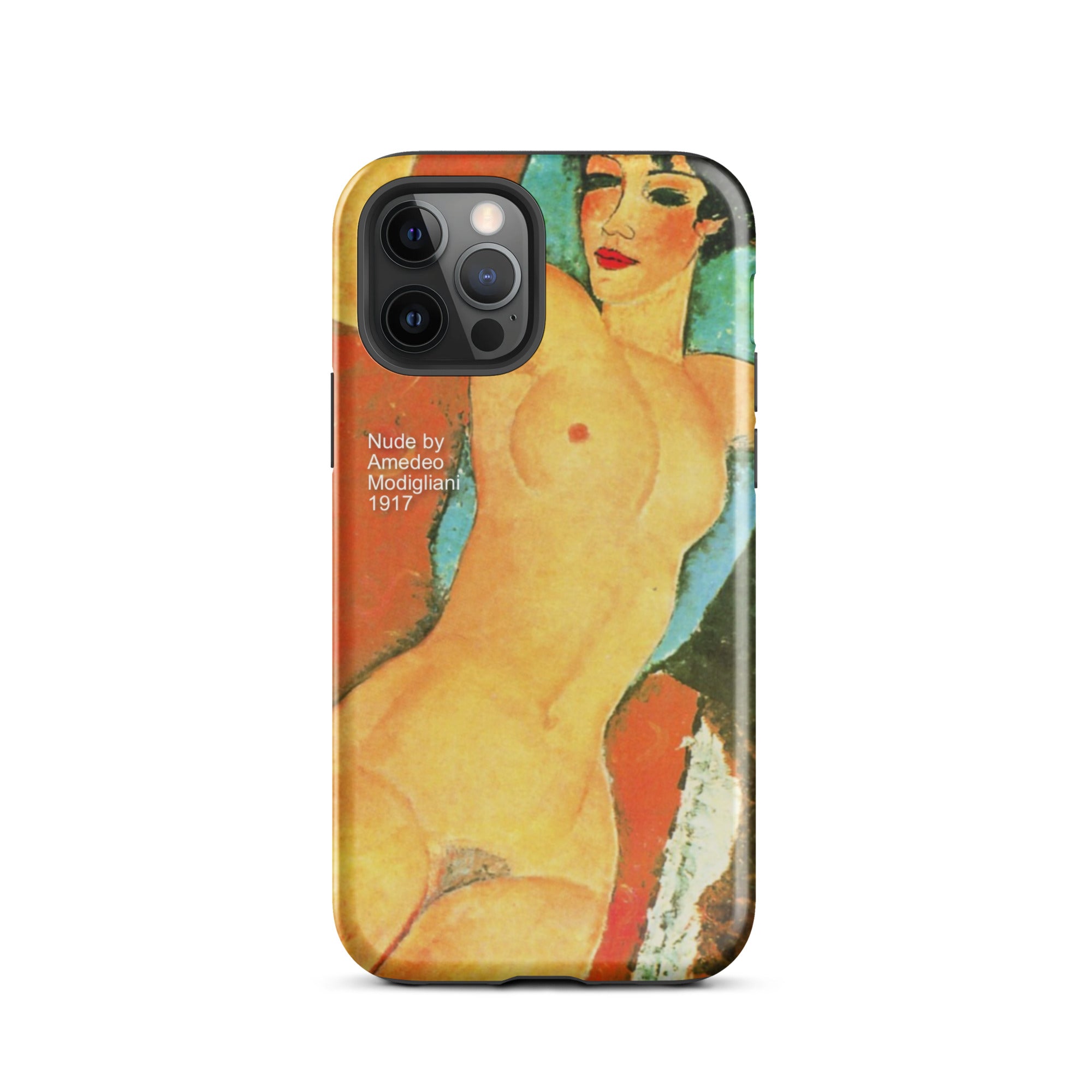 Tough Case for iPhone® Modigliani 1917 Tough Case for iPhone®, Artistic Phone Cover, Statement Phone Case, Stylish Protection, iPhone® Accessories