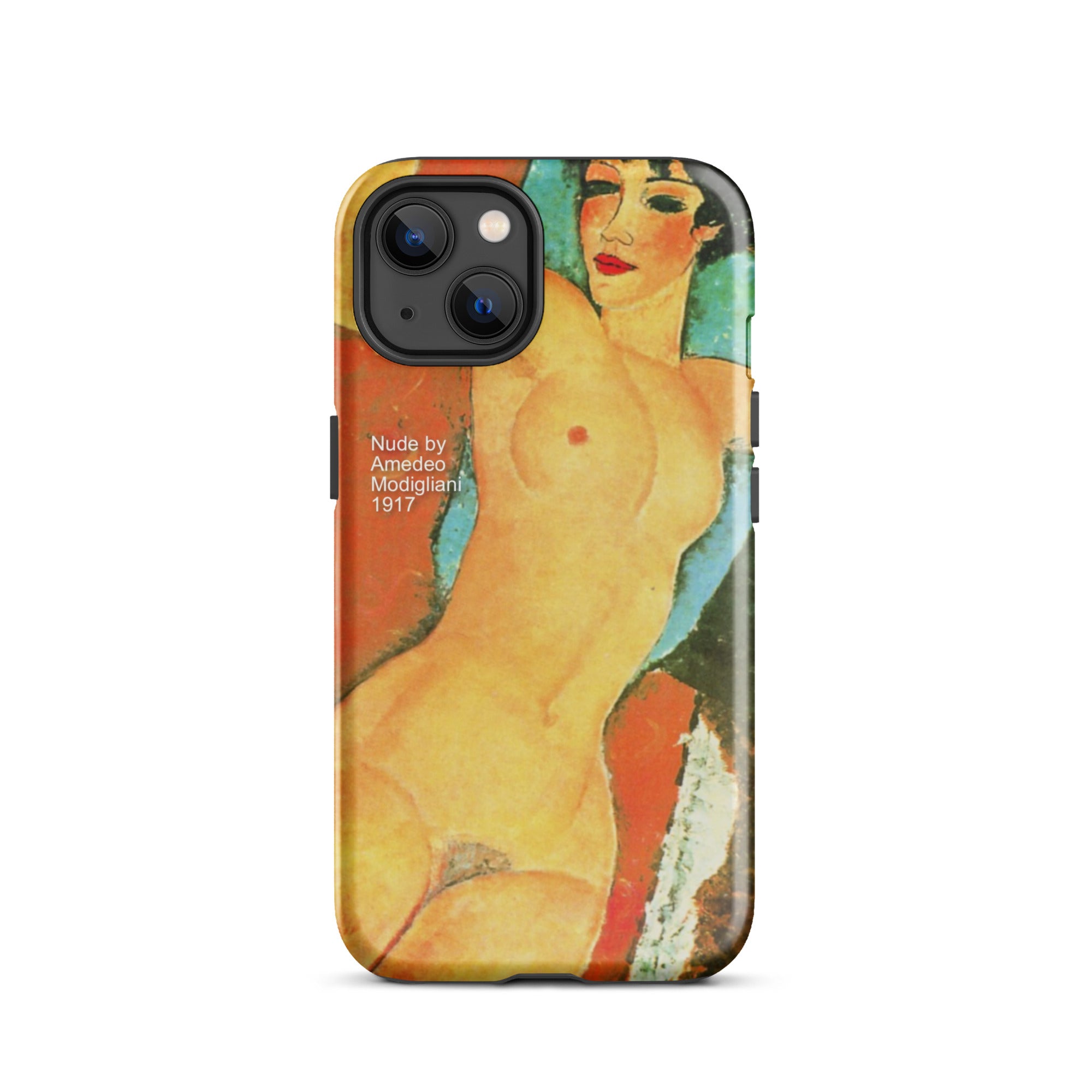 Tough Case for iPhone® Modigliani 1917 Tough Case for iPhone®, Artistic Phone Cover, Statement Phone Case, Stylish Protection, iPhone® Accessories