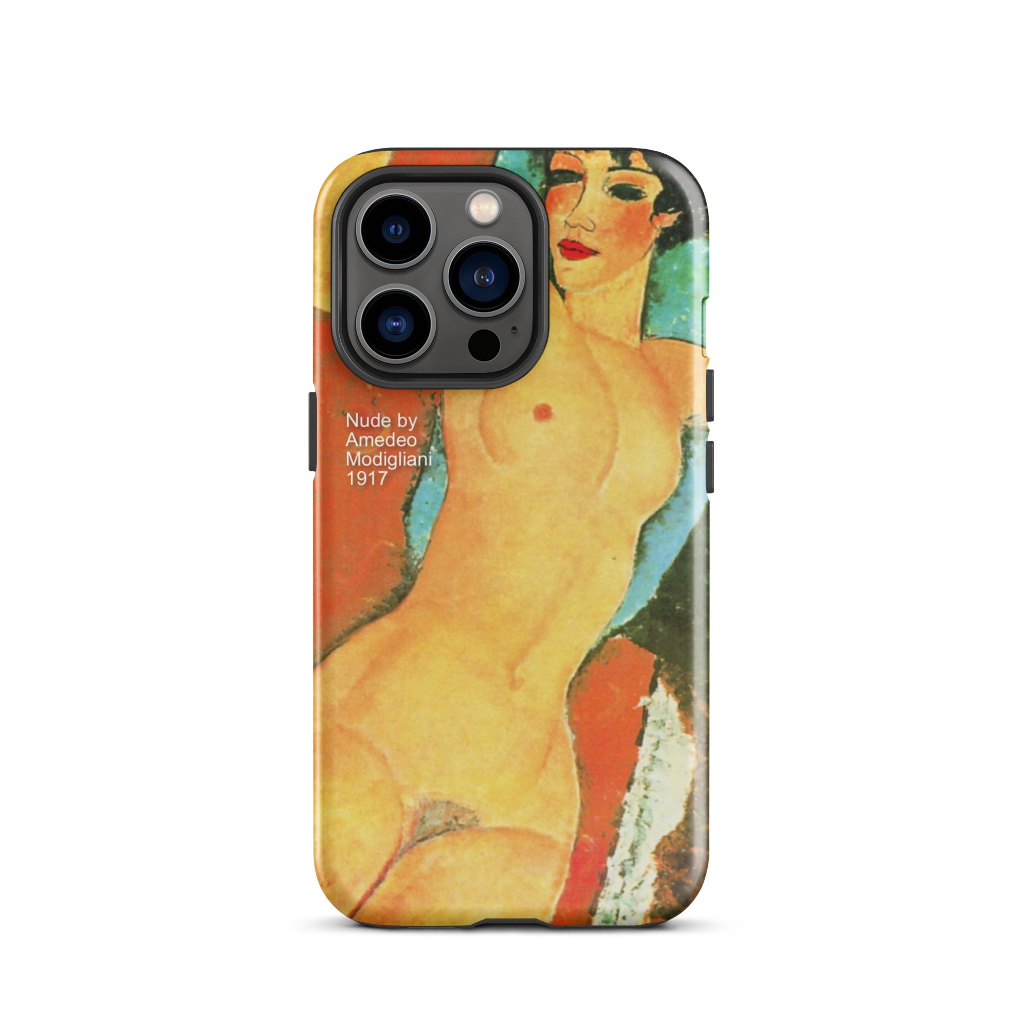 Tough Case for iPhone® Modigliani 1917 Tough Case for iPhone®, Artistic Phone Cover, Statement Phone Case, Stylish Protection, iPhone® Accessories