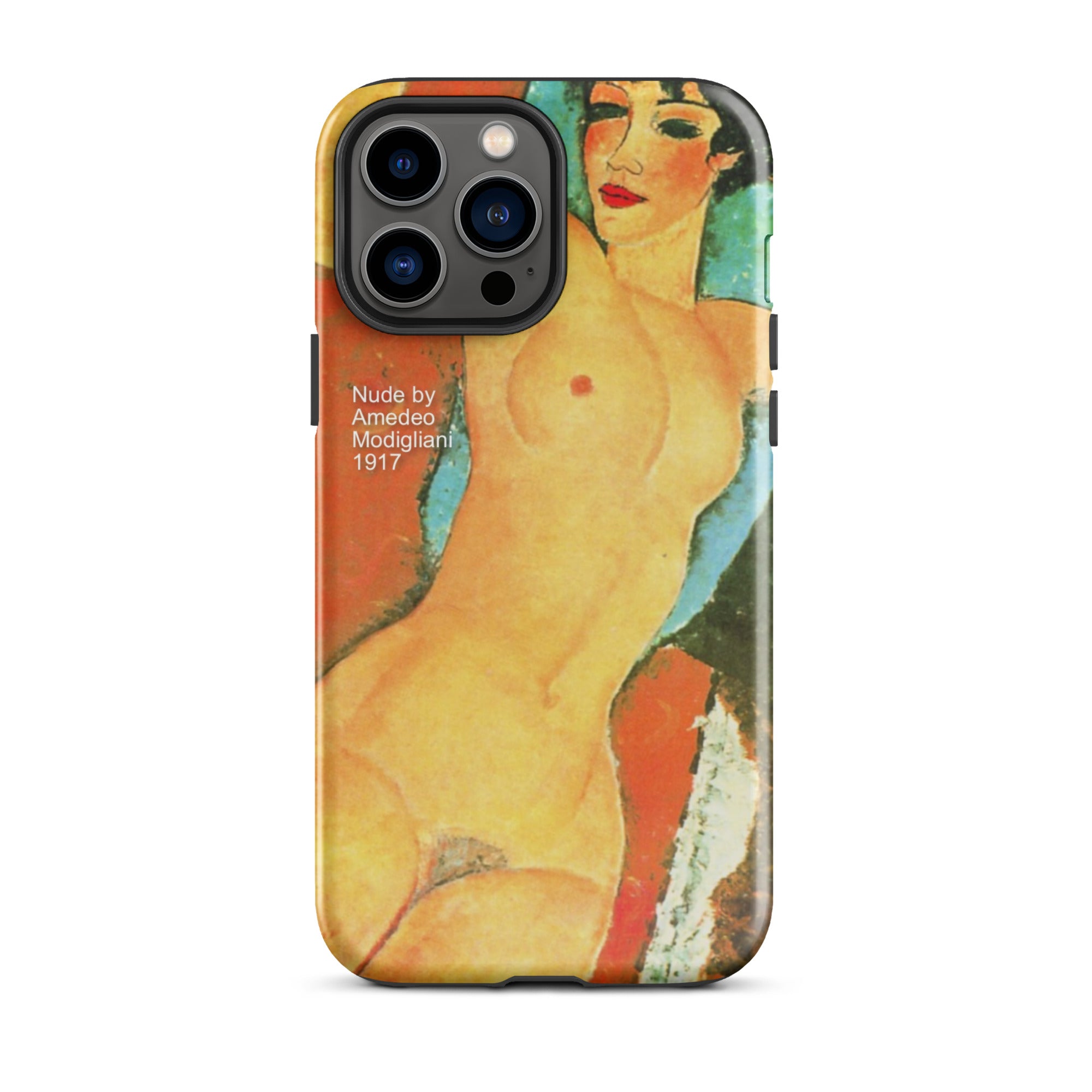 Tough Case for iPhone® Modigliani 1917 Tough Case for iPhone®, Artistic Phone Cover, Statement Phone Case, Stylish Protection, iPhone® Accessories