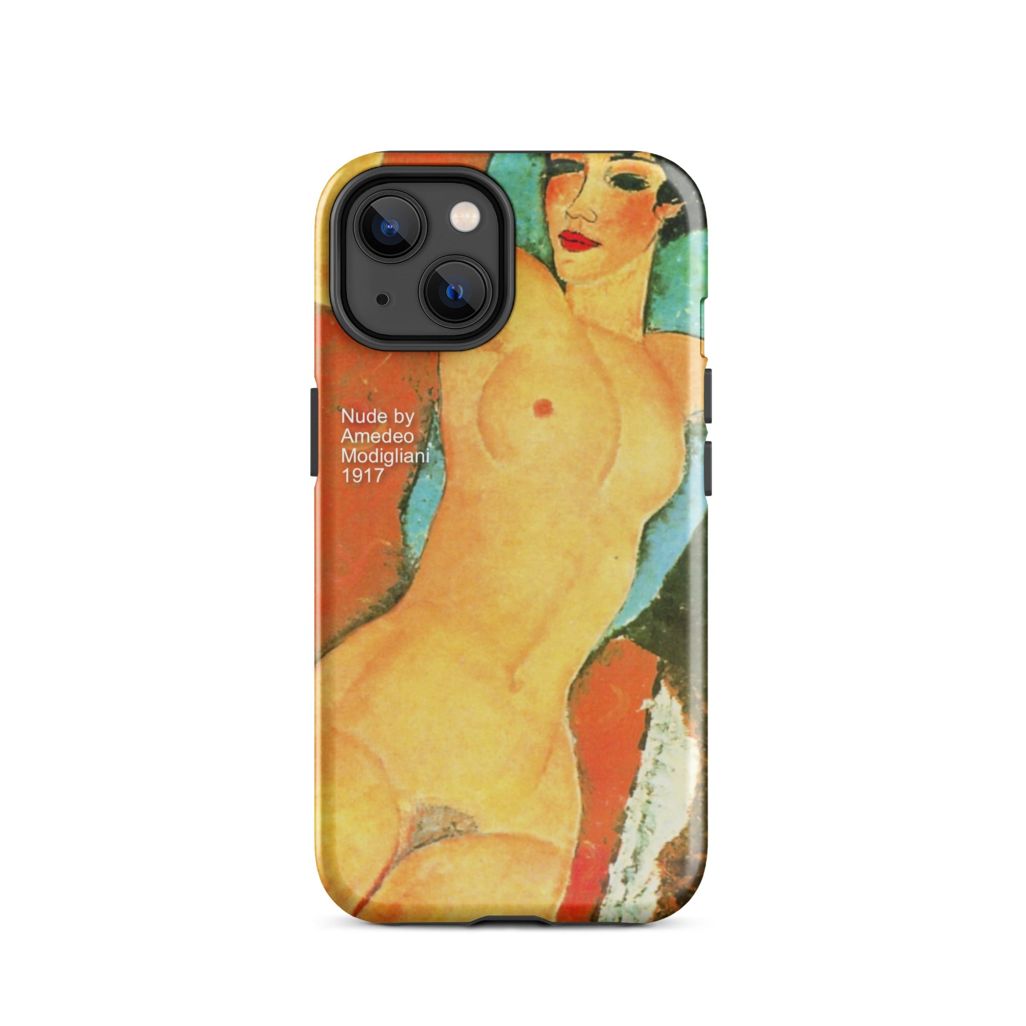 Tough Case for iPhone® Modigliani 1917 Tough Case for iPhone®, Artistic Phone Cover, Statement Phone Case, Stylish Protection, iPhone® Accessories