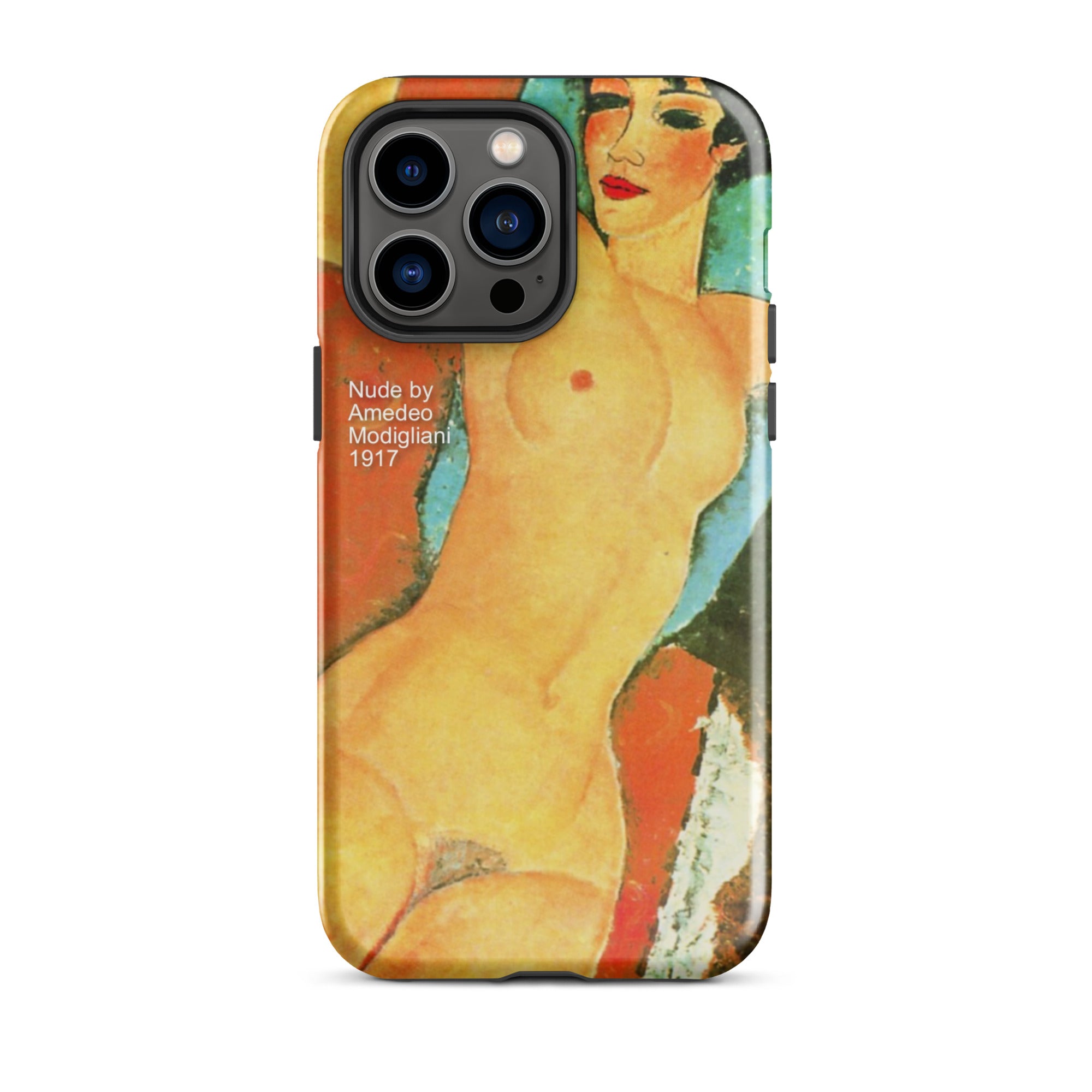 Tough Case for iPhone® Modigliani 1917 Tough Case for iPhone®, Artistic Phone Cover, Statement Phone Case, Stylish Protection, iPhone® Accessories