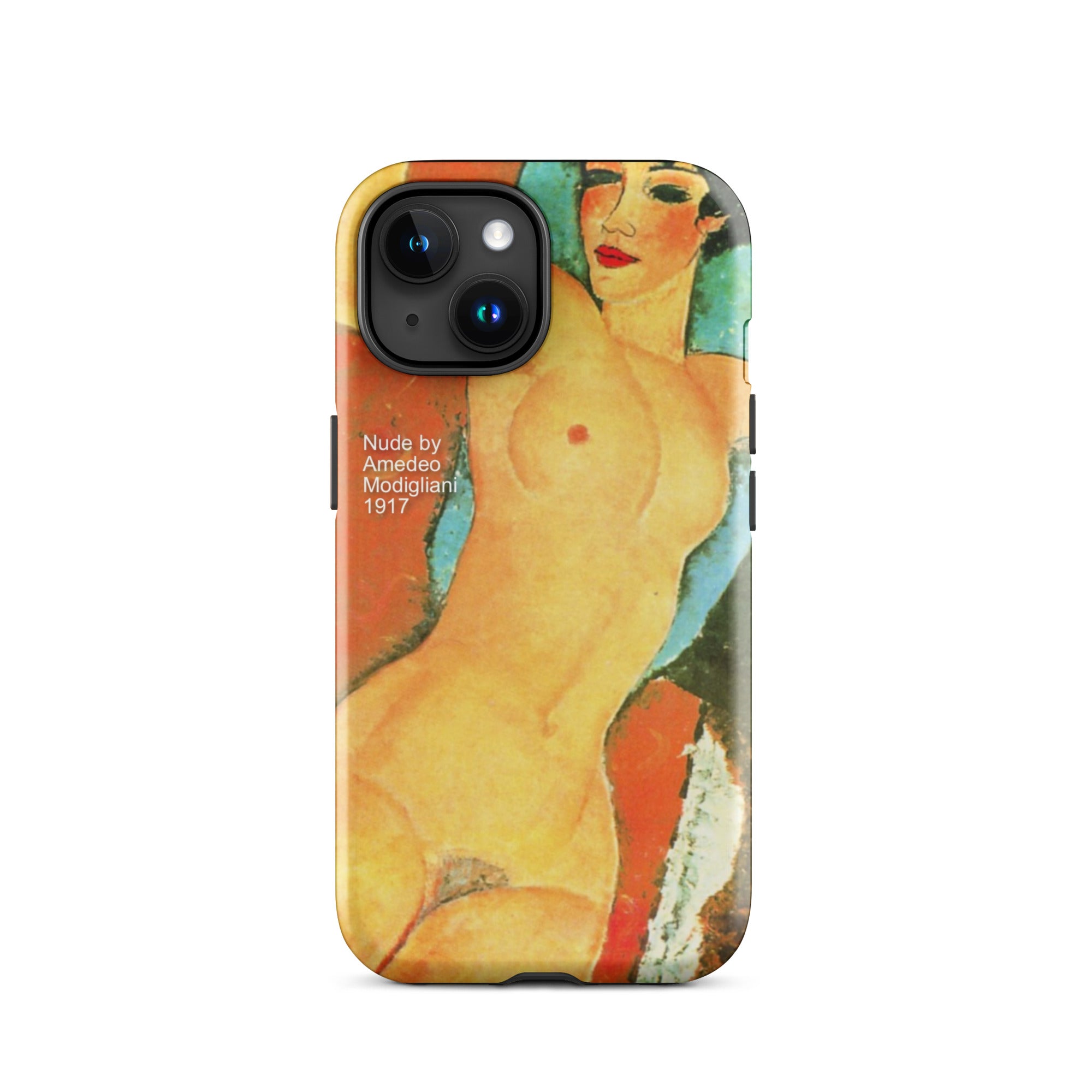 Tough Case for iPhone® Modigliani 1917 Tough Case for iPhone®, Artistic Phone Cover, Statement Phone Case, Stylish Protection, iPhone® Accessories